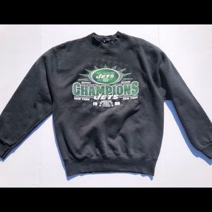 Vintage pro player jets crewneck